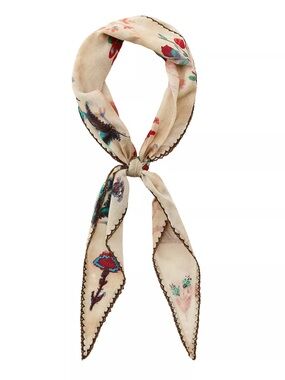 embroidered bandana